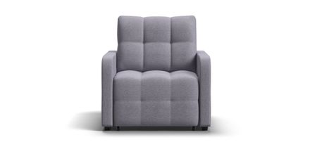 Кресло-кровать Денди Слим рогожка Malmo платина