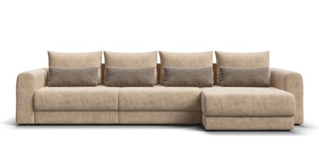 Модульный угловой диван РИЧМОНД MODOOL MAX Велюр Роял шампань