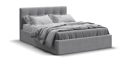 Кровать Белла 140*200 велюр Monolit сталь эва эриксон зубное приключение или как белла потеряла зуб