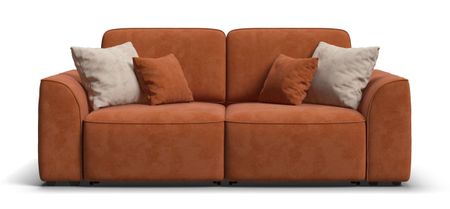Диван KING MODOOL Велюр Alkantara оранж