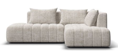 Угловой диван правый Босс Твин Шенилл IQ кварц