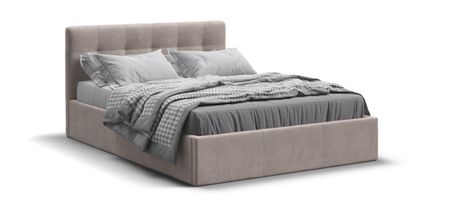 Кровать Белла 140*200 велюр Monolit латте эва эриксон зубное приключение или как белла потеряла зуб