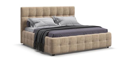 Кровать Босс 180*200 Про Велюр Роял шампань