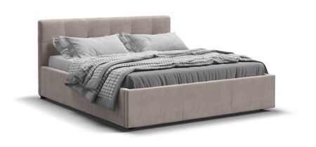 Кровать Белла 160*200 велюр Monolit латте эва эриксон зубное приключение или как белла потеряла зуб