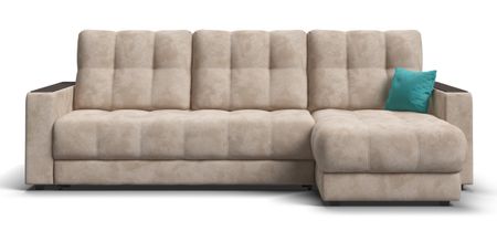 Угловой диван BOSS 3.0 Classic XL велюр Alkantara пепел