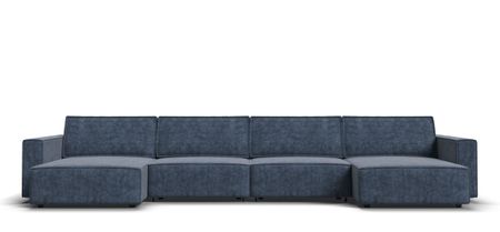 П-образный диван BOSS SOFT MODOOL Велюр Royal топаз NEW