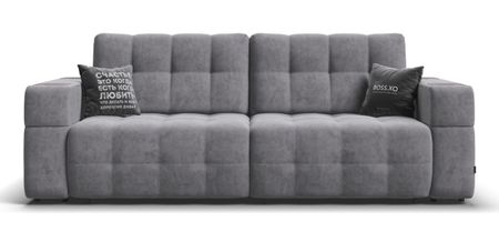 Диван BOSS.XO Велюр Роял агат / WOOD Rock