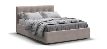 Кровать Белла 140*200 с ПМ велюр Monolit латте эва эриксон зубное приключение или как белла потеряла зуб