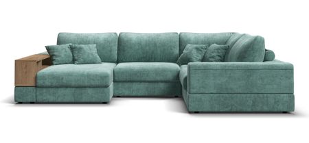 П-образный диван-кровать BOSS MODOOL шенилл Gloss минт