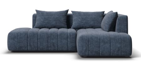 Угловой диван правый Босс Твин Велюр Royal топаз