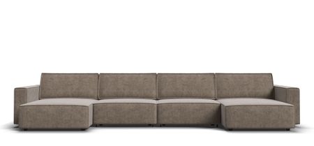 П-образный диван BOSS SOFT MODOOL Велюр Роял тауп