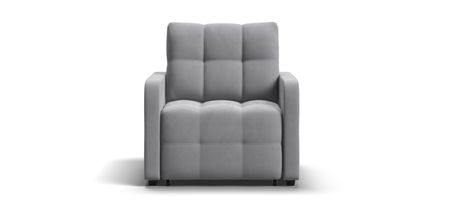 Кресло-кровать Денди Слим велюр Monolit сталь