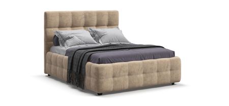 Кровать Босс 140*200 Про Велюр Роял шампань