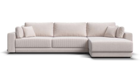 Угловой диван Босс Прайм Макс Вельвет CORD бежевый