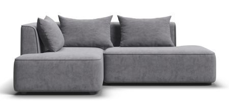 Угловой диван левый KING TWIN Велюр Роял агат