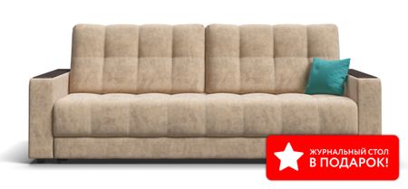 Диван BOSS 2.0 велюр Alkantara пепел