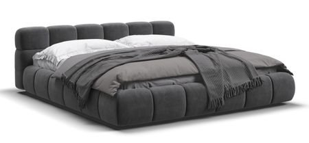 Кровать Босс Дрим 180*200 Про велюр Monolit серая