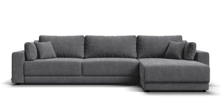 Угловой диван Босс Прайм Макс Шенилл CLOUD графит