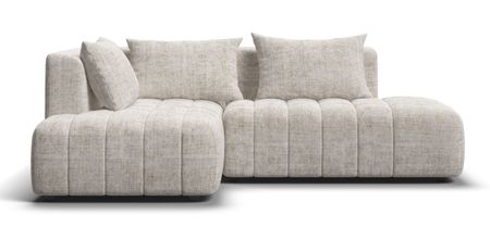 Угловой диван левый Босс Твин Шенилл IQ кварц