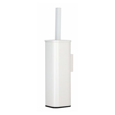 Ершик для унитаза WasserKraft подвесной пластик/металл белый (K-1167W)
