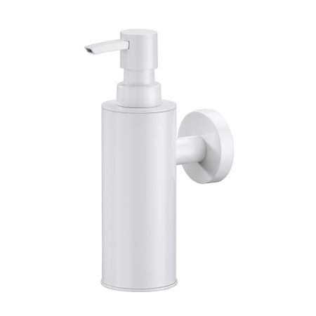 Дозатор для мыла WasserKraft с держателем металл белый (K-1399W) дозатор для мыла wasserkraft dinkel настольный металл белый k 4699