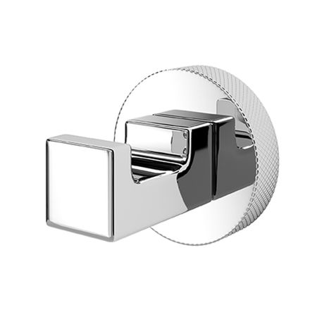 Крючок для ванной WasserKraft Mosel K-46600 одинарный на шуруп металл хром (K-46623)