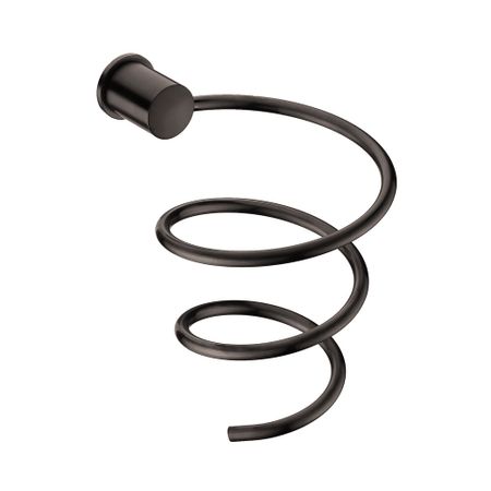 Держатель для фена WasserKraft на шуруп металл оружейная сталь (K-1080GM)