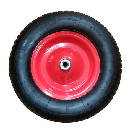 Колесо для тачек 380 мм с камерой роликовое колесо 10x40x10 мм в комплекте с подшипником 6000zz 5 шт