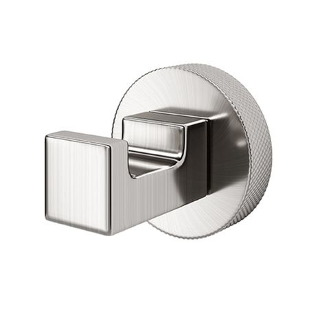 Крючок для ванной WasserKraft Tauber K-64400 одинарный на шуруп металл никель (K-64423)