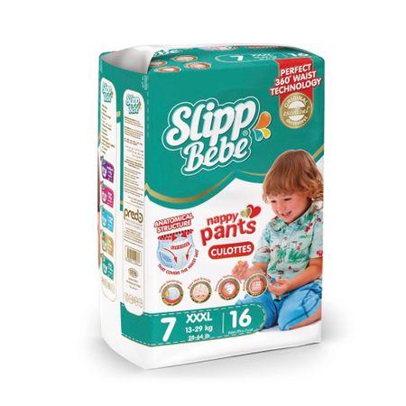 Подгузники-трусики Slipp Bebe № 7 (18+ кг) 16 шт salbum bebe альбом малыша с сюрпризами от 0 до 1