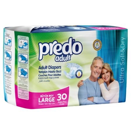 Подгузники для взрослых Predo Adult (L) 30 шт