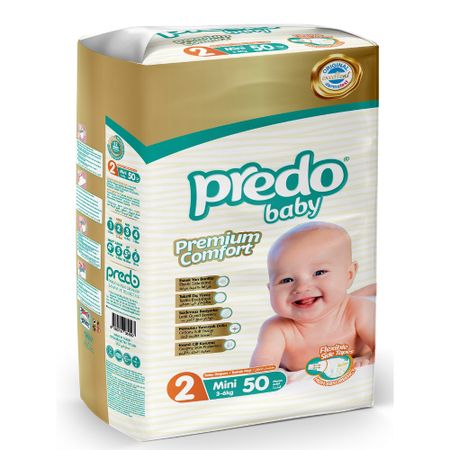 Подгузники Predo Baby № 2 (3-6 кг) 50 шт