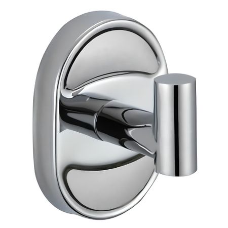 Крючок для ванной РМС А10 одинарный на шуруп нержавеющая сталь хром (A5020)