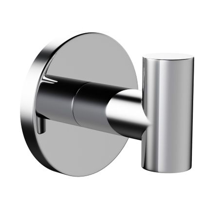 Крючок для ванной Haiba HB1705-1 одинарный на шуруп нержавеющая сталь хром (540046)