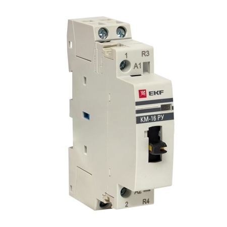 Контактор модульный EKF PROxima 230 В 16 А тип AC 1НО+1НЗ (km-1m-16-11) lx1fj380 lx1fj220 ac 380 в 220 в 110 в 440 в катушка управления контактором для lc1f400 lc1d410 nc2 400 cjx2 катушка контактора lx1fj