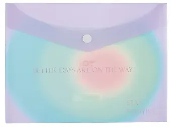 Папка-конверт А5 на кнопке 