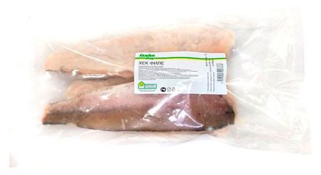 Хек замороженый Каждый день филе ~ 1 кг, вес