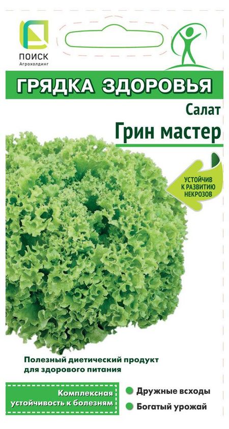 Семена Поиск Салат Грин Мастер, 0,5 г