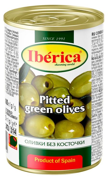 Оливки Iberica без косточек Испания, 300 г