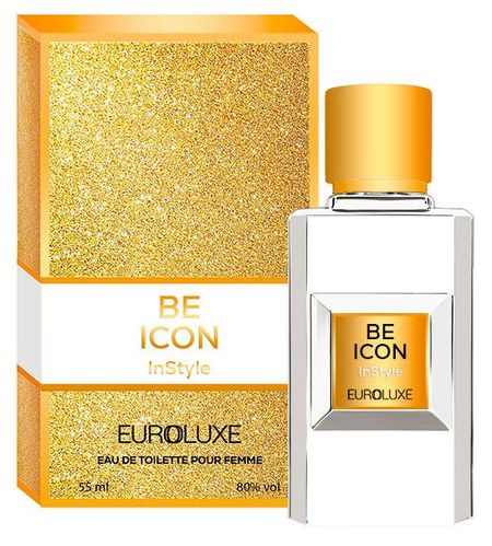 Туалетная вода женская euroluxe Be Icon In Style, 55 мл натали лансон моя нежная фиалка