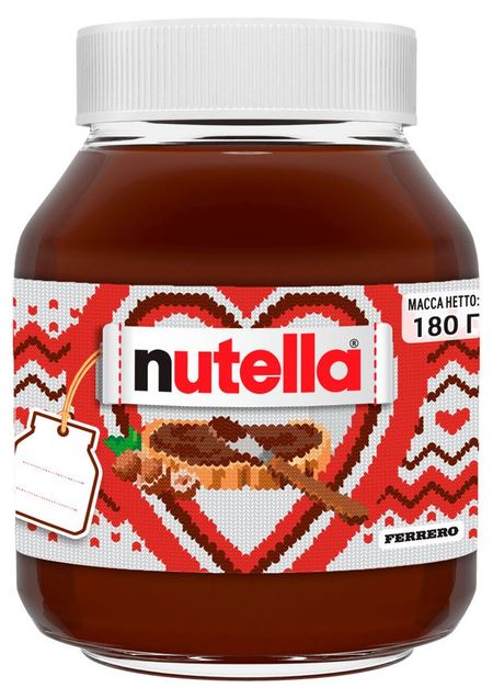 Паста ореховая Nutella с добавлением какао, 180 г