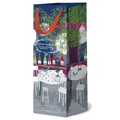 Пакет подарочный Лакарт Дизайн, 36х12х8,5 см