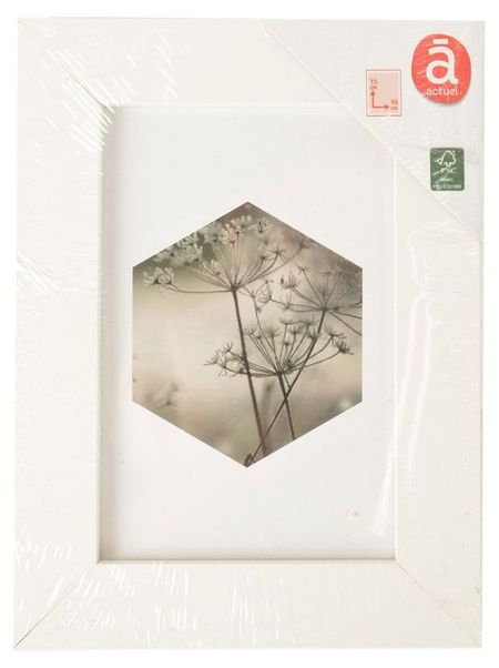 Фоторамка Actuel белая МДФ, 10х15 см