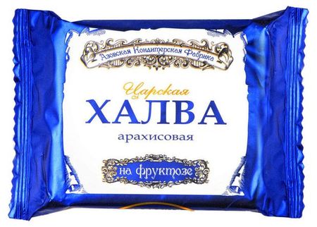 Халва арахисовая Азовская кондитерская фабрика на фруктозе, 180 г