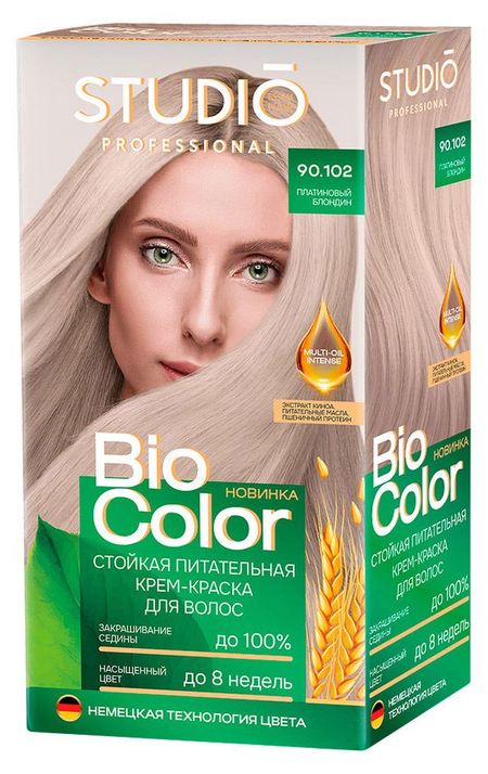 Крем-краска для волос Biocolor Стойкая 90.102 Платиновый блондин