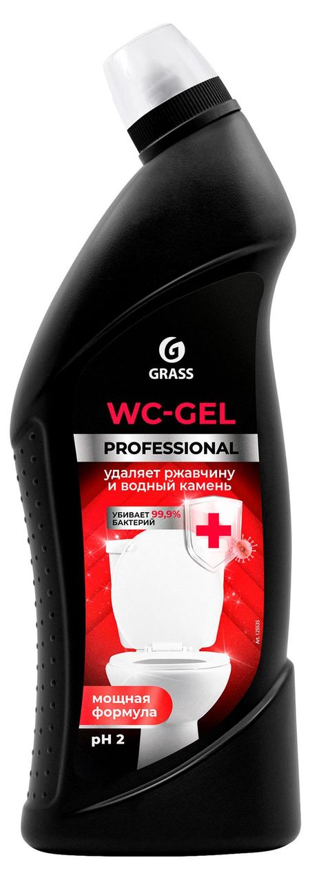 Чистящее средство для сантехники Grass WC-gel Professional от ржавчины, 750 мл