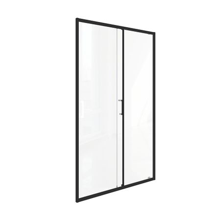Душевая дверь Good Door Lite WTW-120-C-B стекло прозрачное 120х190 см профиль черный 5 мм раздвижная (ЛТ00021) lucking door m6 rfid контроллер доступа для двери