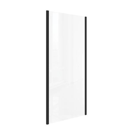 Боковая стенка Good Door Lite SP-80-C-B черная 80х190 см стекло прозрачное 5 мм (ЛТ00017)