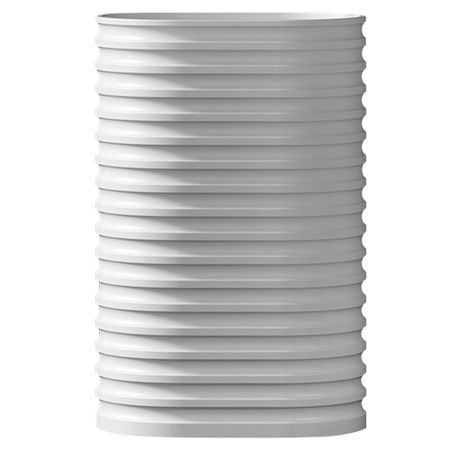 Раковина Abber Stein 580 мм напольная белая матовая (AS2550-H) палитра для смешивания красок белая овальная рисовашка