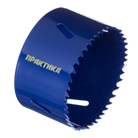 Коронка биметаллическая Практика (036-049) универсальная d76 мм коронка твердосплавная практика 152мм универсальная